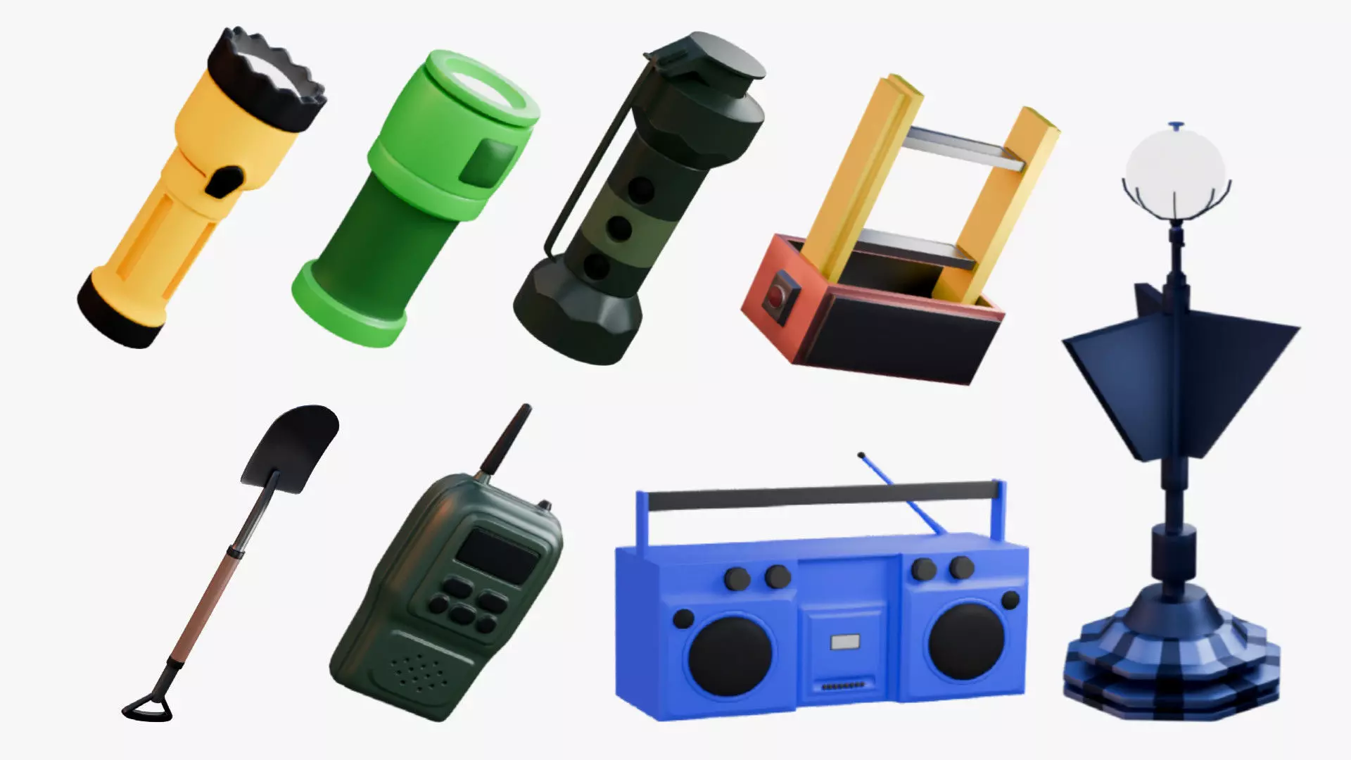 Lethal Company Objects 3D model_0