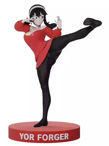 YOR FORGER - SPY X FAMILY ANIME FIGURE 3D print model