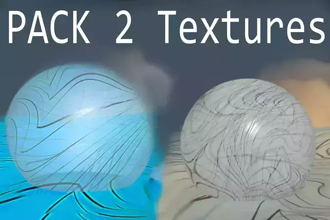 2 textures turquoise grey and lines