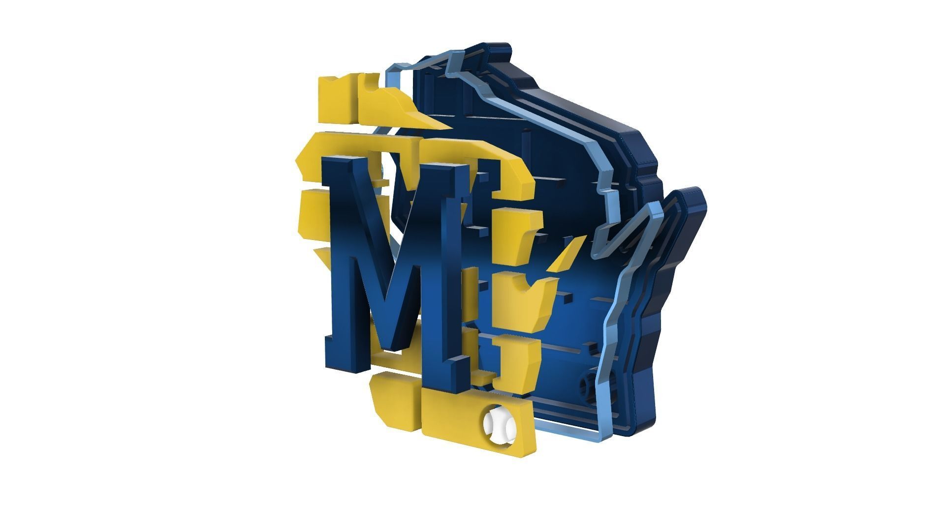 Milwaukee Bucks Collection Logo 3D print model_12
