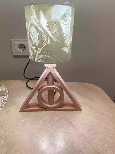 Harry Potter lithophane lamp commercial use license 3D print model