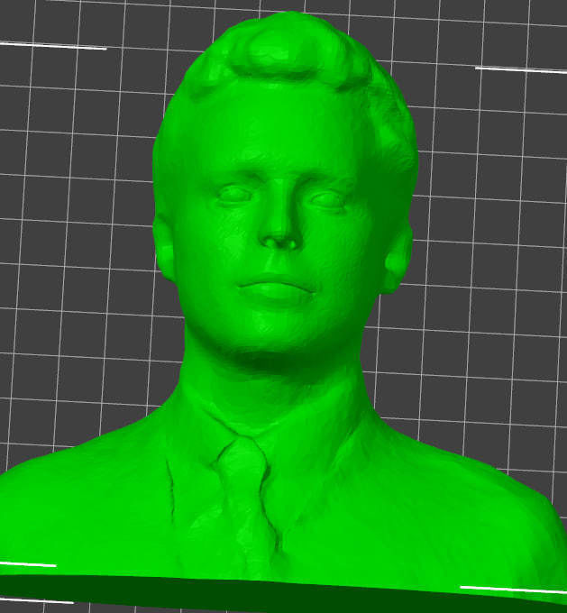 Luis Miguel  face or bust 3D print model_1
