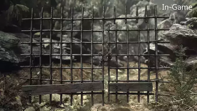 Metal Grid with Gate