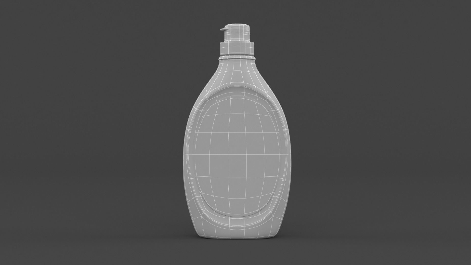 Syrup Bottle 3D model_13