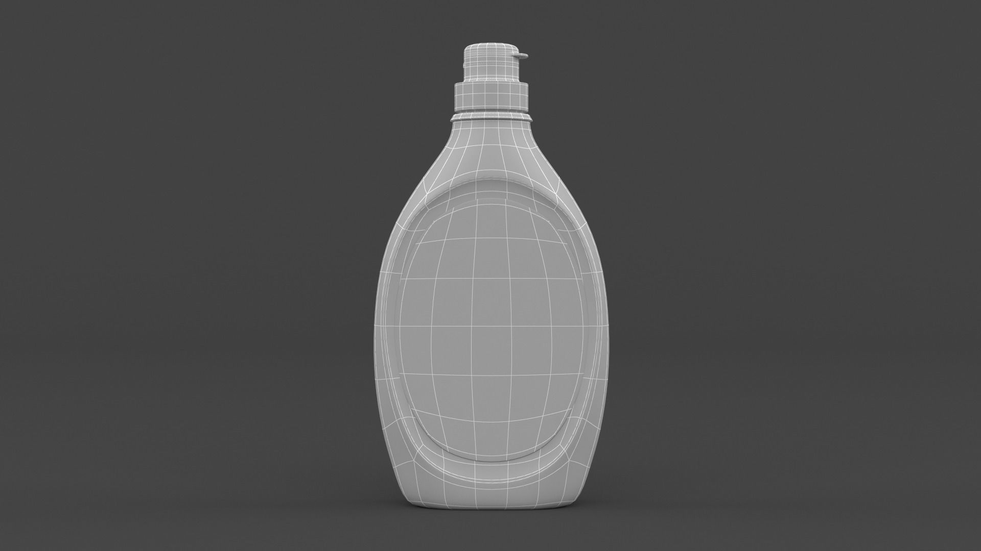 Syrup Bottle 3D model_10