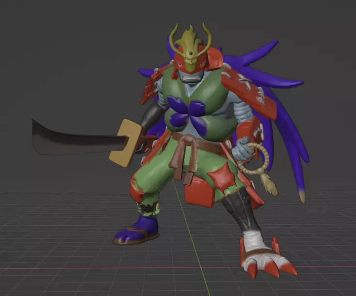 musyamon  3D print model_0