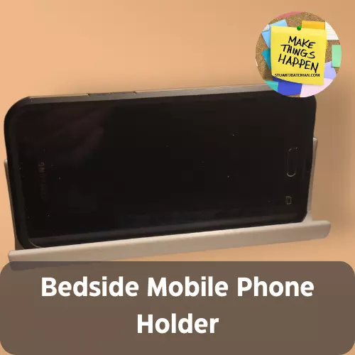 Bedside Mobile Phone Holder 3D print model