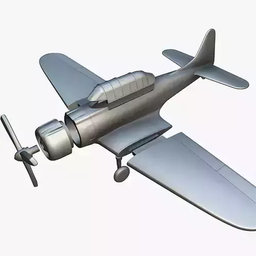 Douglas SBD Dauntless - 3D Printable Model