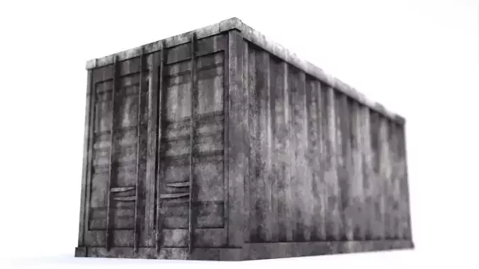 Game-Ready White Sea Container