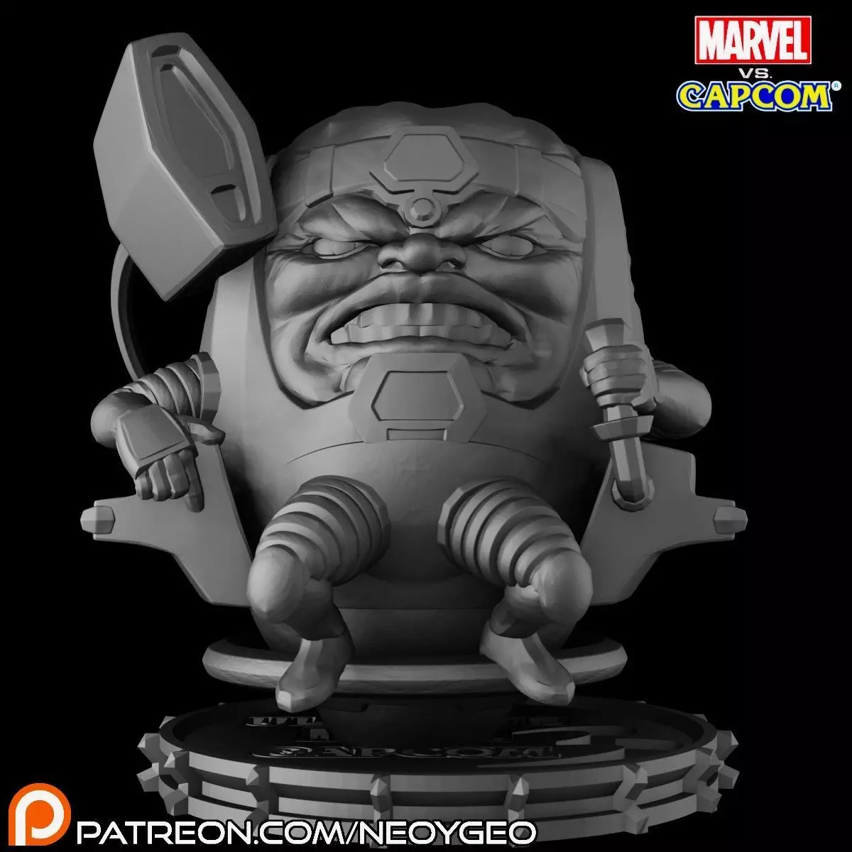 MODOK - MARVEL VS CAPCOM 3 3D print model