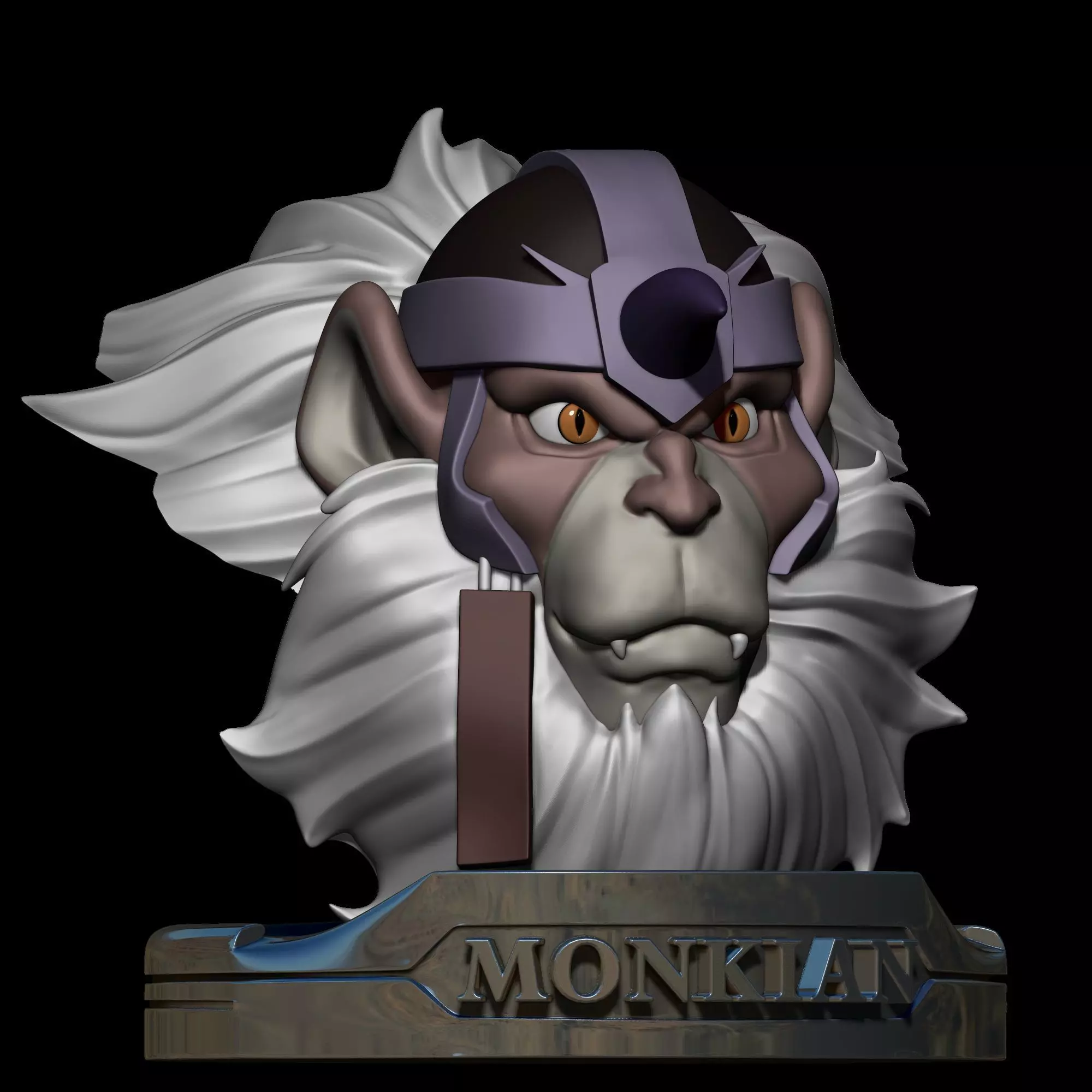 Monkian Mutant Thundercats STL 3d printing 3D print model