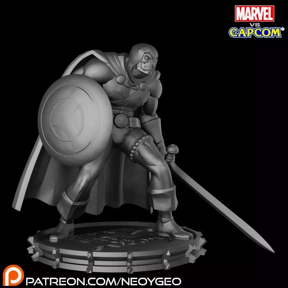 TASKMASTER - MARVEL VS CAPCOM 3 3D print model_0