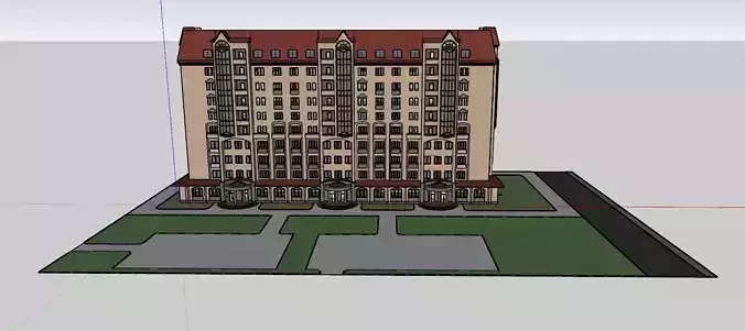 10-storey residential building