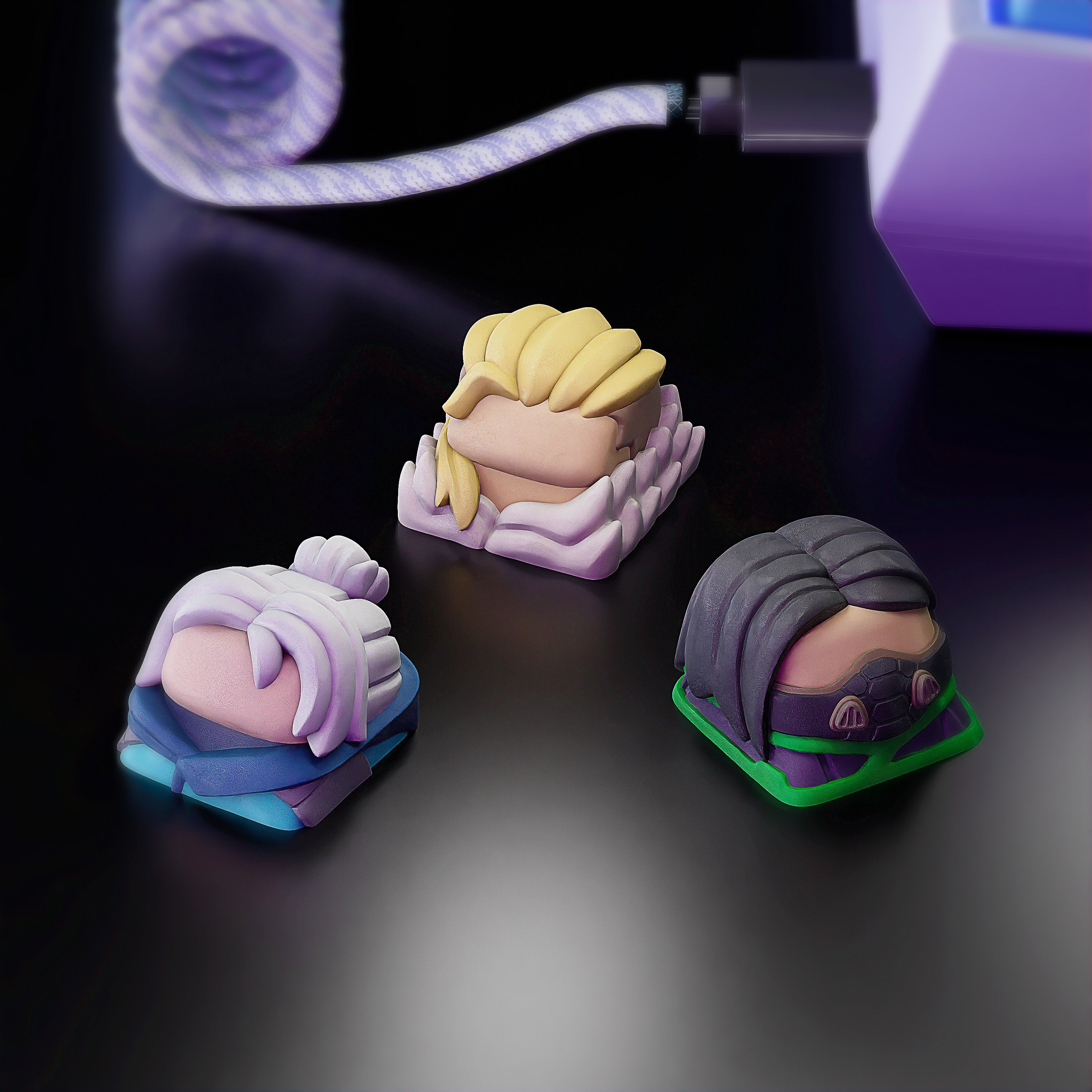 Valorant Keycaps Vol III - Mechanical Keyboard 3D print model_2