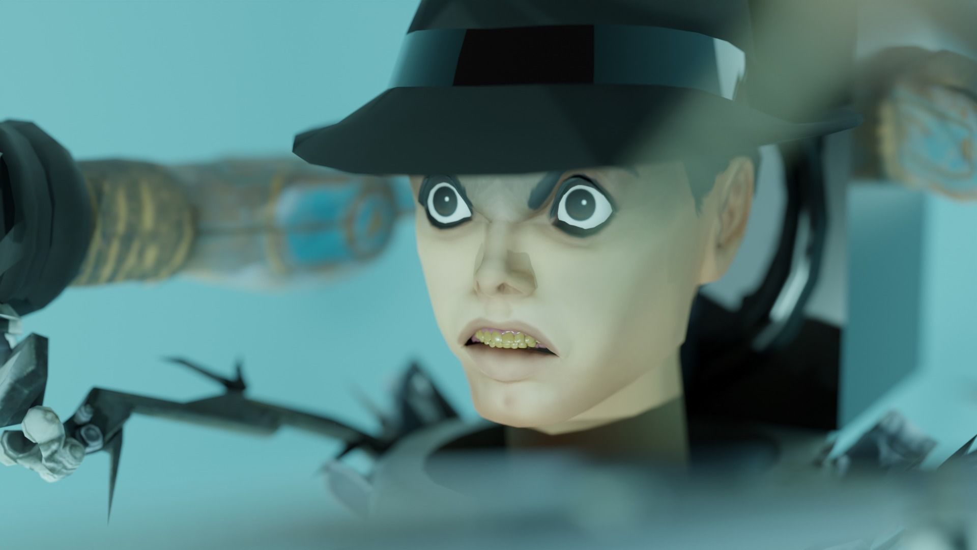 Skibidi toilet Toilet jackson 3D model_7