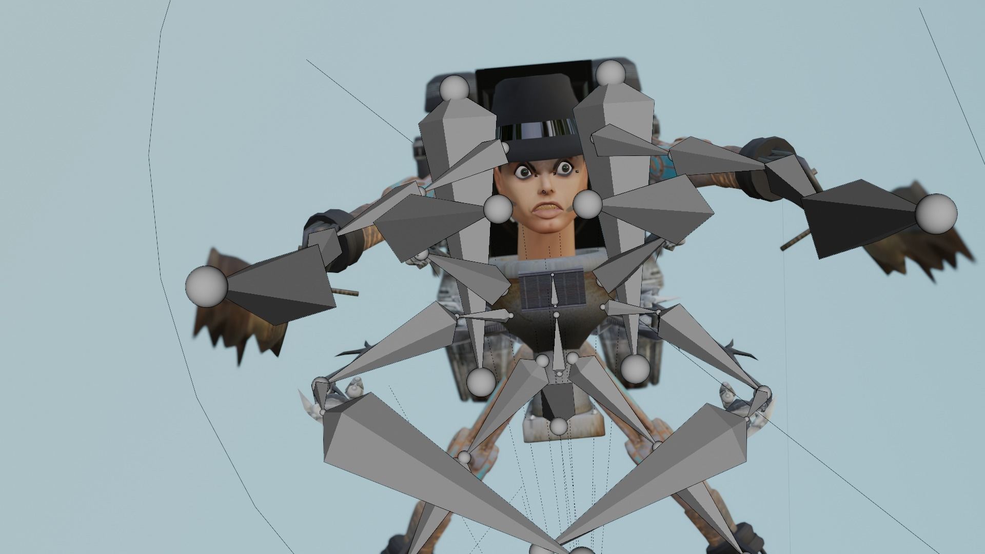 Skibidi toilet Toilet jackson 3D model_2