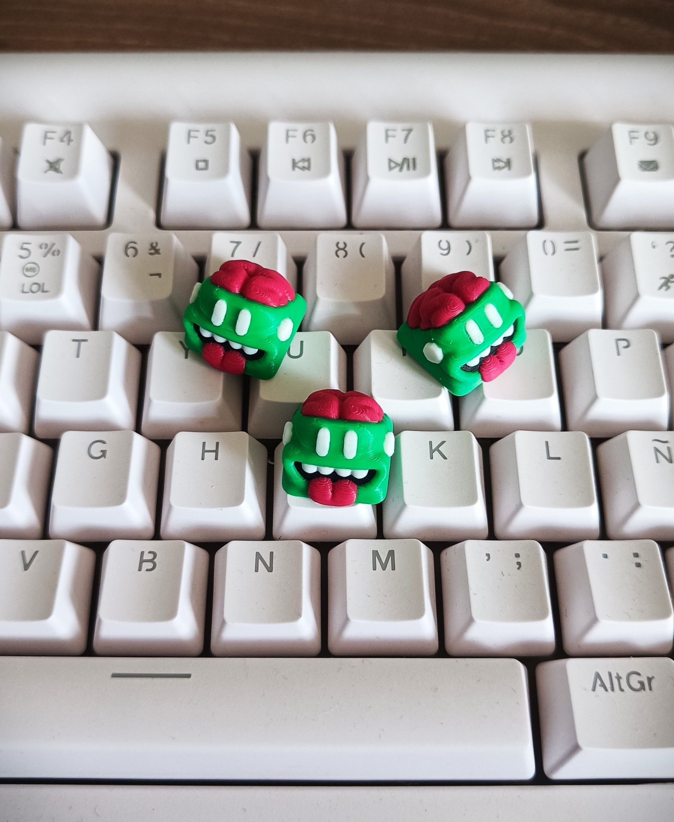 Kirby keycaps - Mechanical Keyboard 3D print model_28