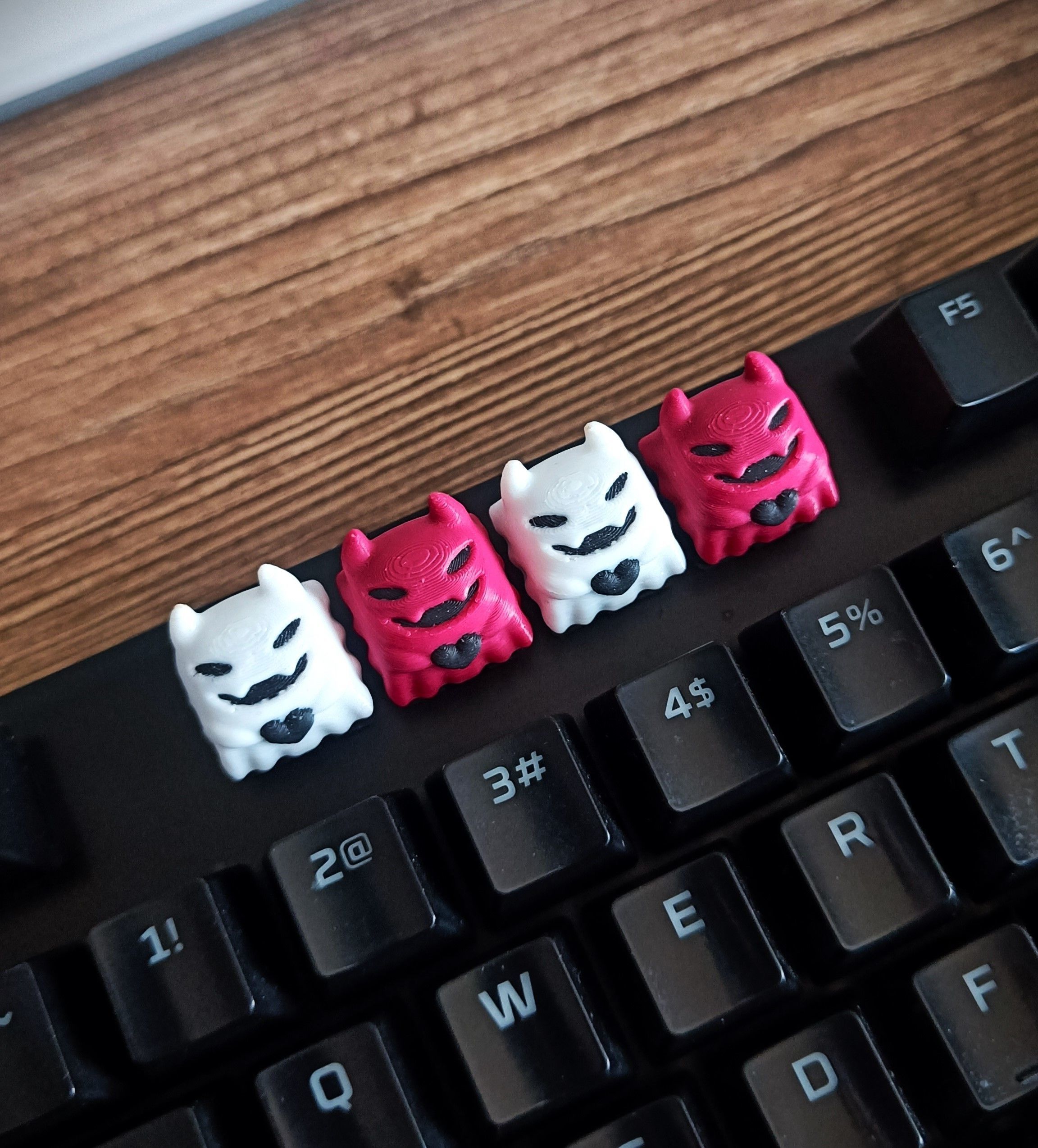 Kirby keycaps - Mechanical Keyboard 3D print model_17
