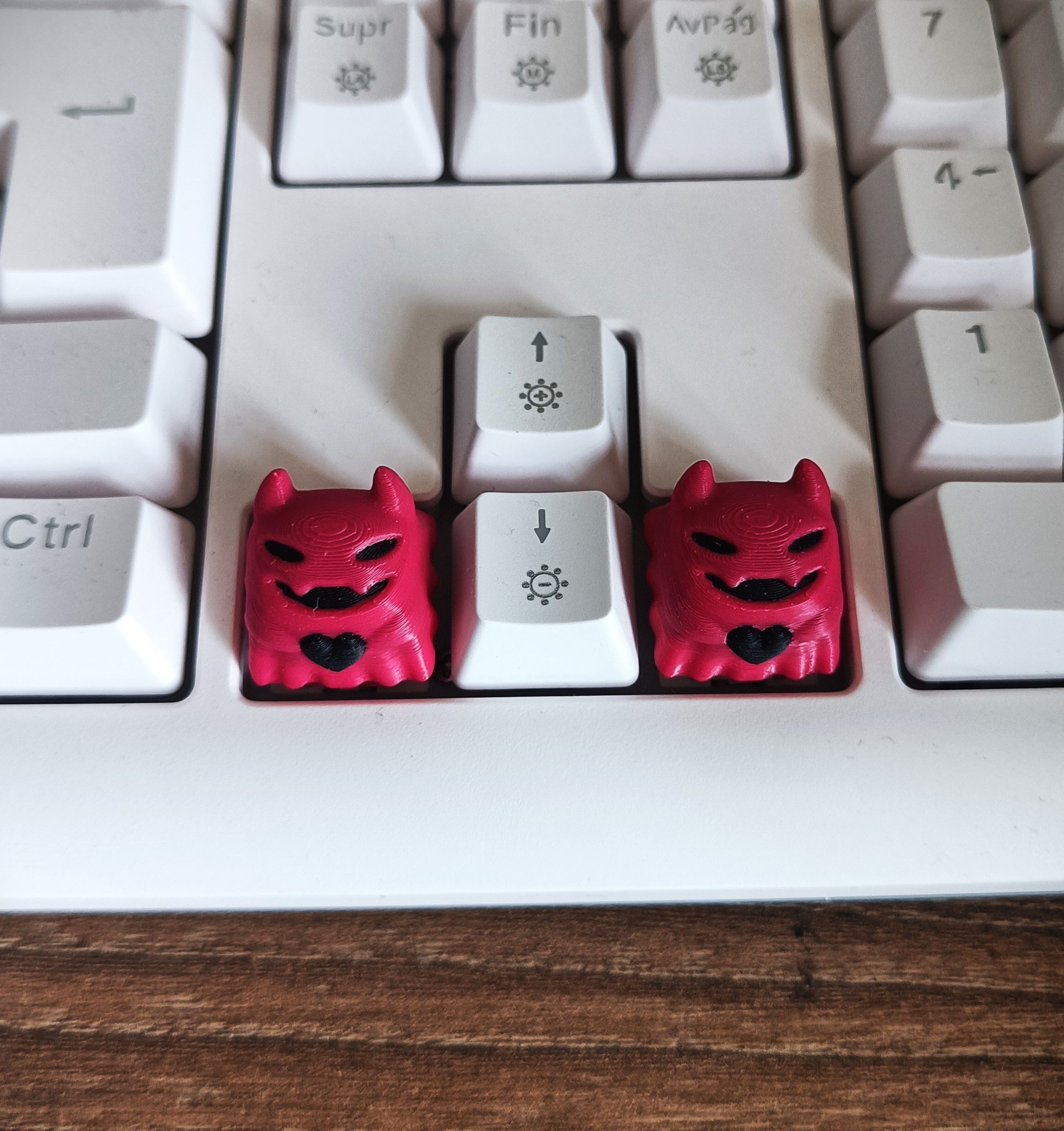 Kirby keycaps - Mechanical Keyboard 3D print model_39