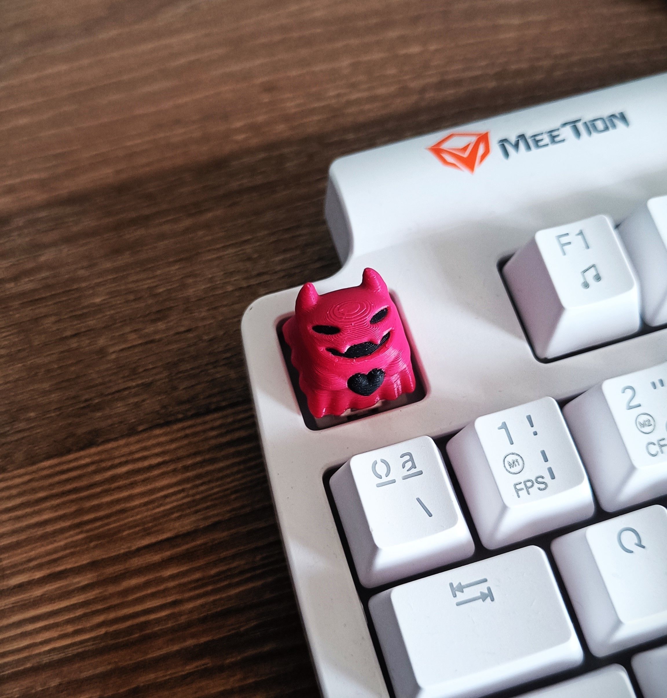 Kirby keycaps - Mechanical Keyboard 3D print model_14