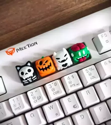 Kirby keycaps - Mechanical Keyboard