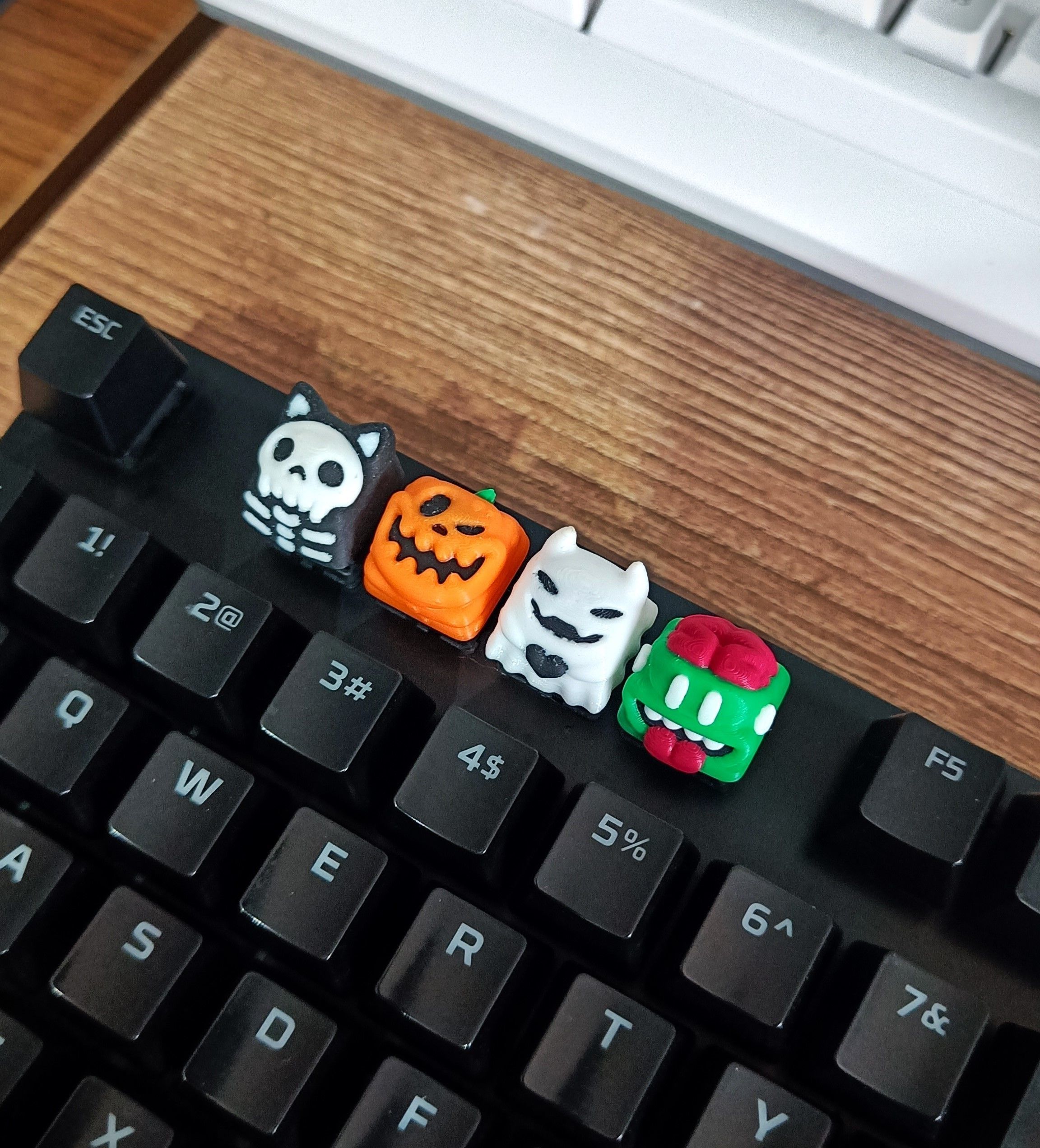 Kirby keycaps - Mechanical Keyboard 3D print model_31