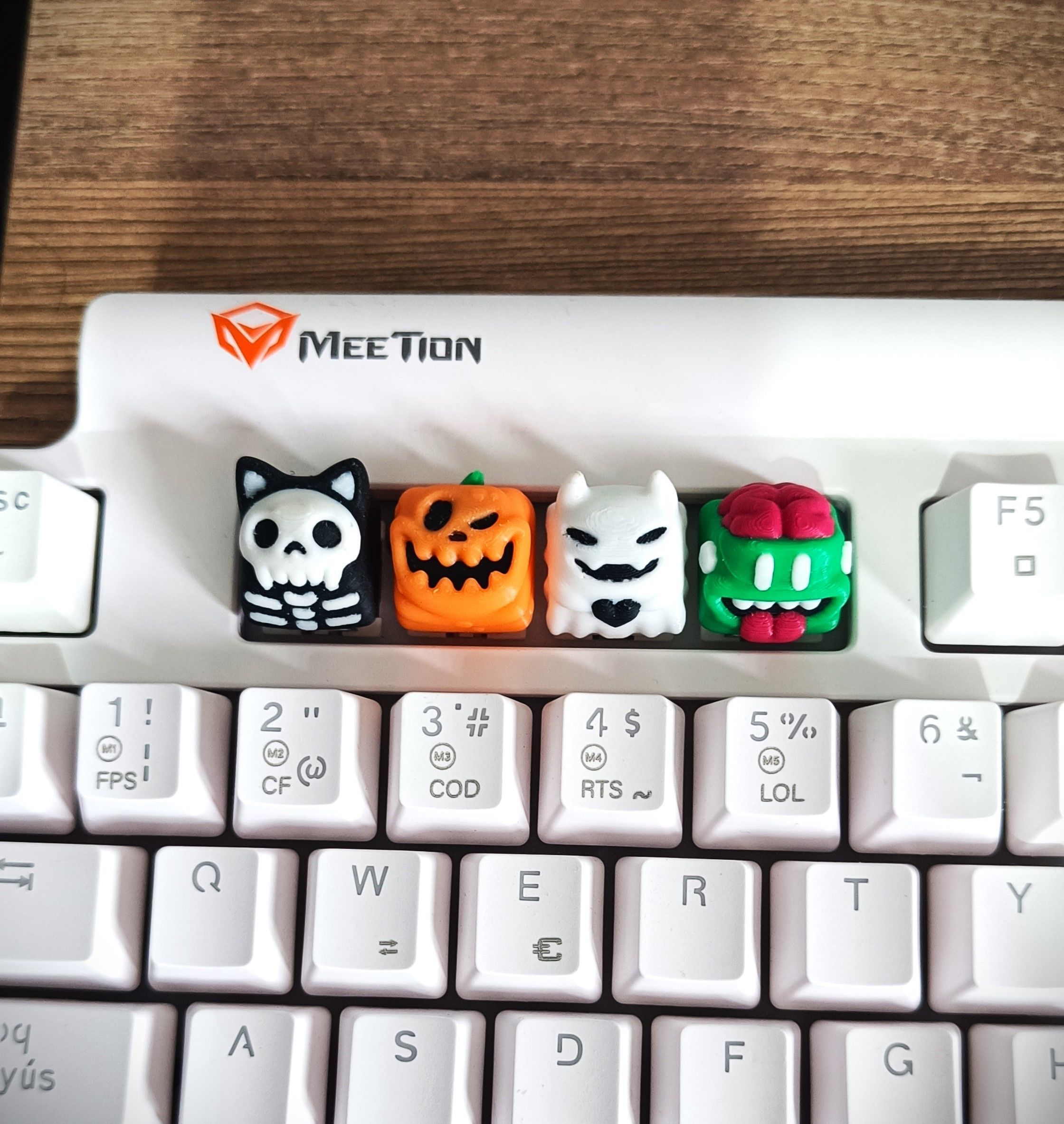 Kirby keycaps - Mechanical Keyboard 3D print model_15