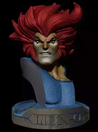 Lion-o Liono Bust Thundercats STL 3d printing