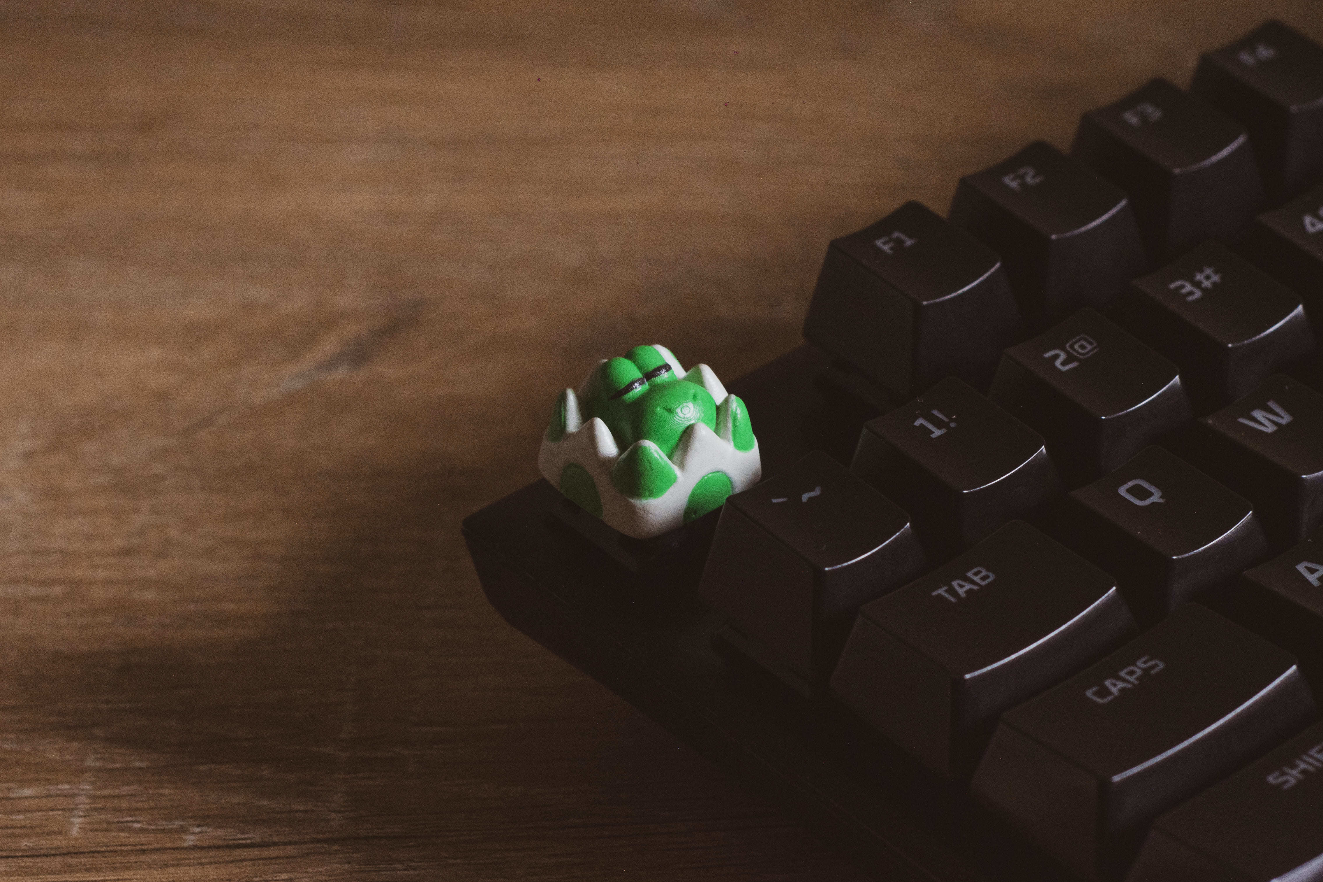 Evangelion UNIT 01-02 keycaps - Mechanical Keyboard 3D print model_16