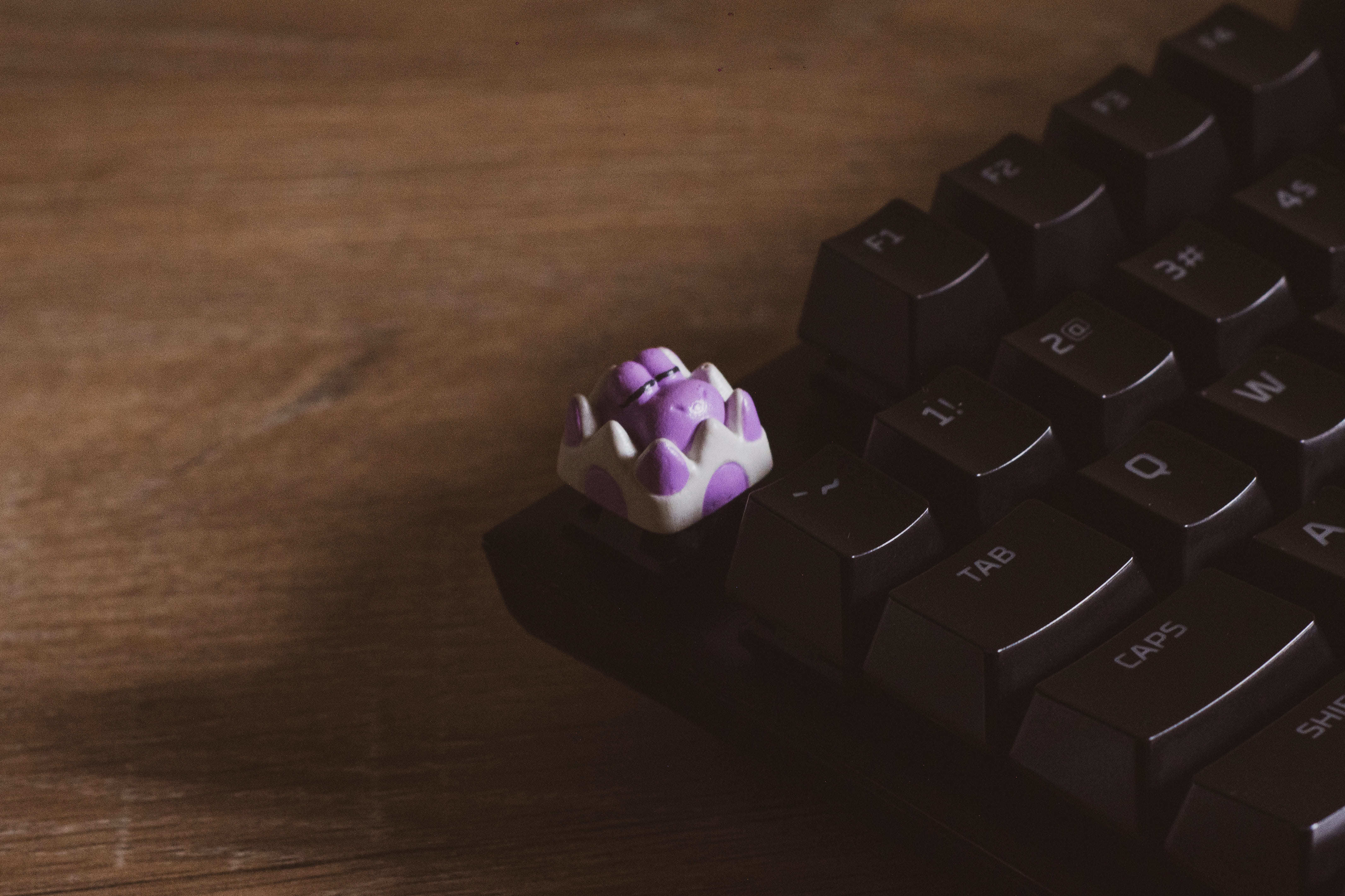 Evangelion UNIT 01-02 keycaps - Mechanical Keyboard 3D print model_20