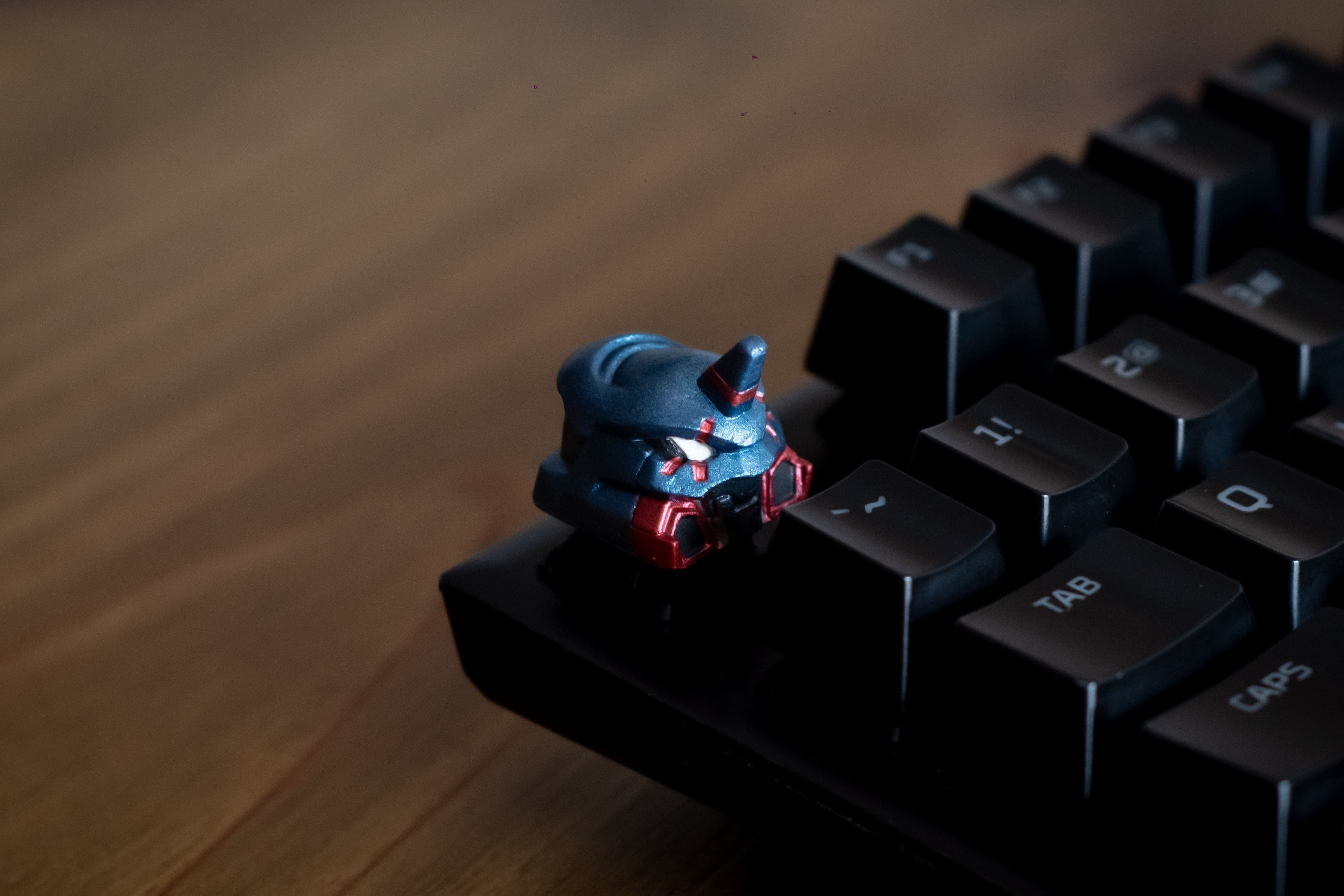 Evangelion UNIT 01-02 keycaps - Mechanical Keyboard 3D print model_27