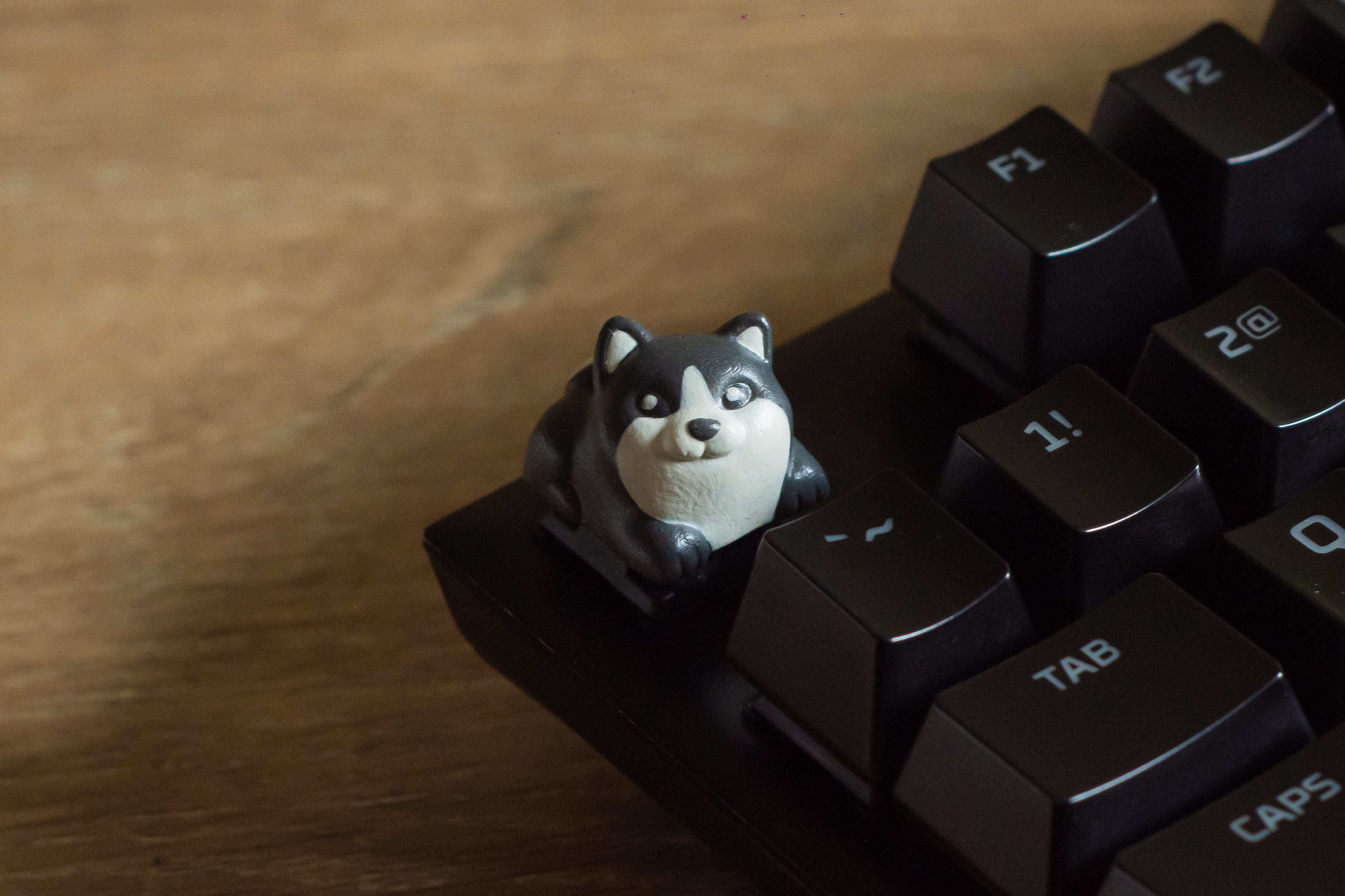 Doggies keycaps - Mechanical Keyboard 3D print model_12
