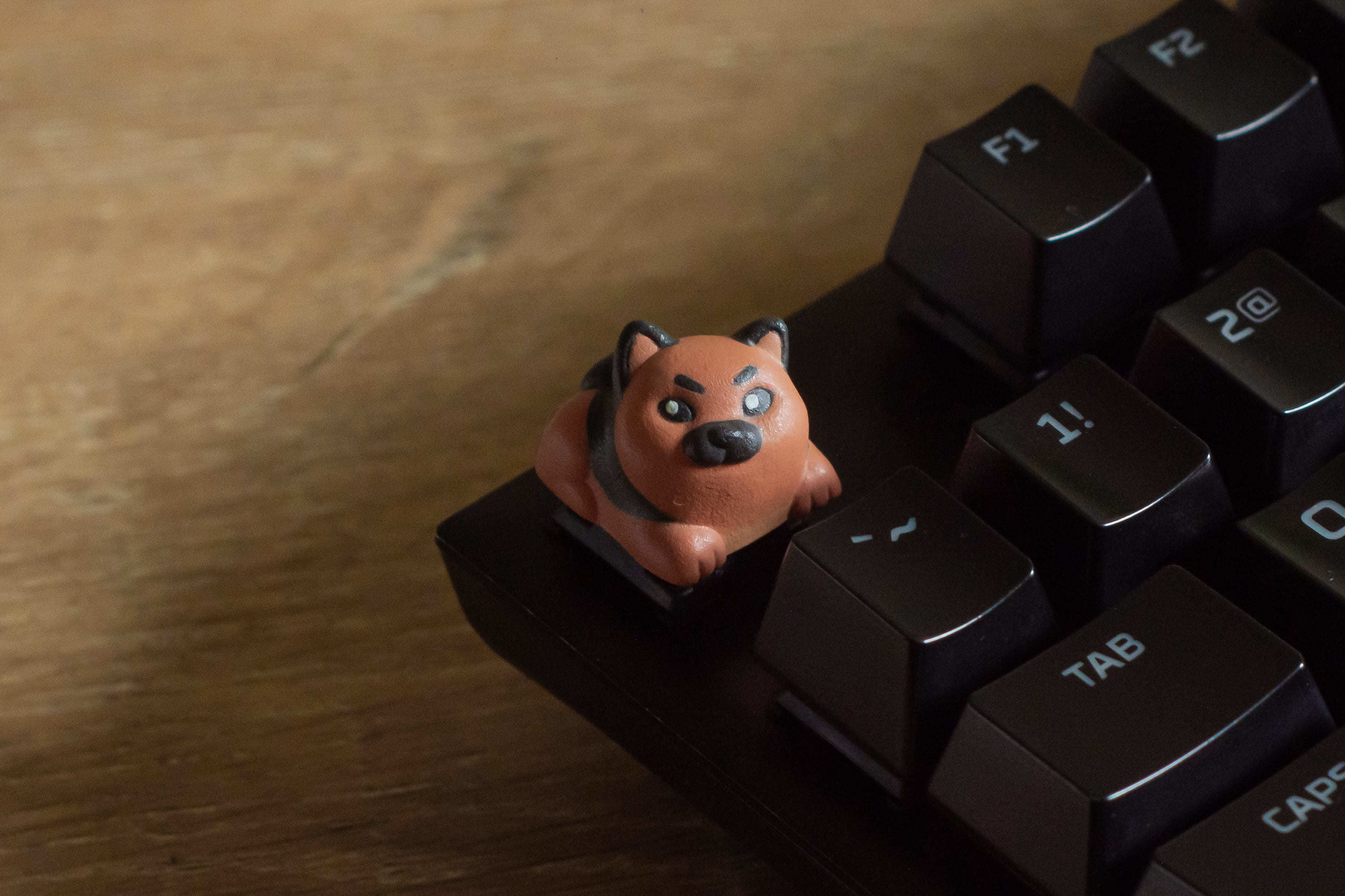 Doggies keycaps - Mechanical Keyboard 3D print model_11