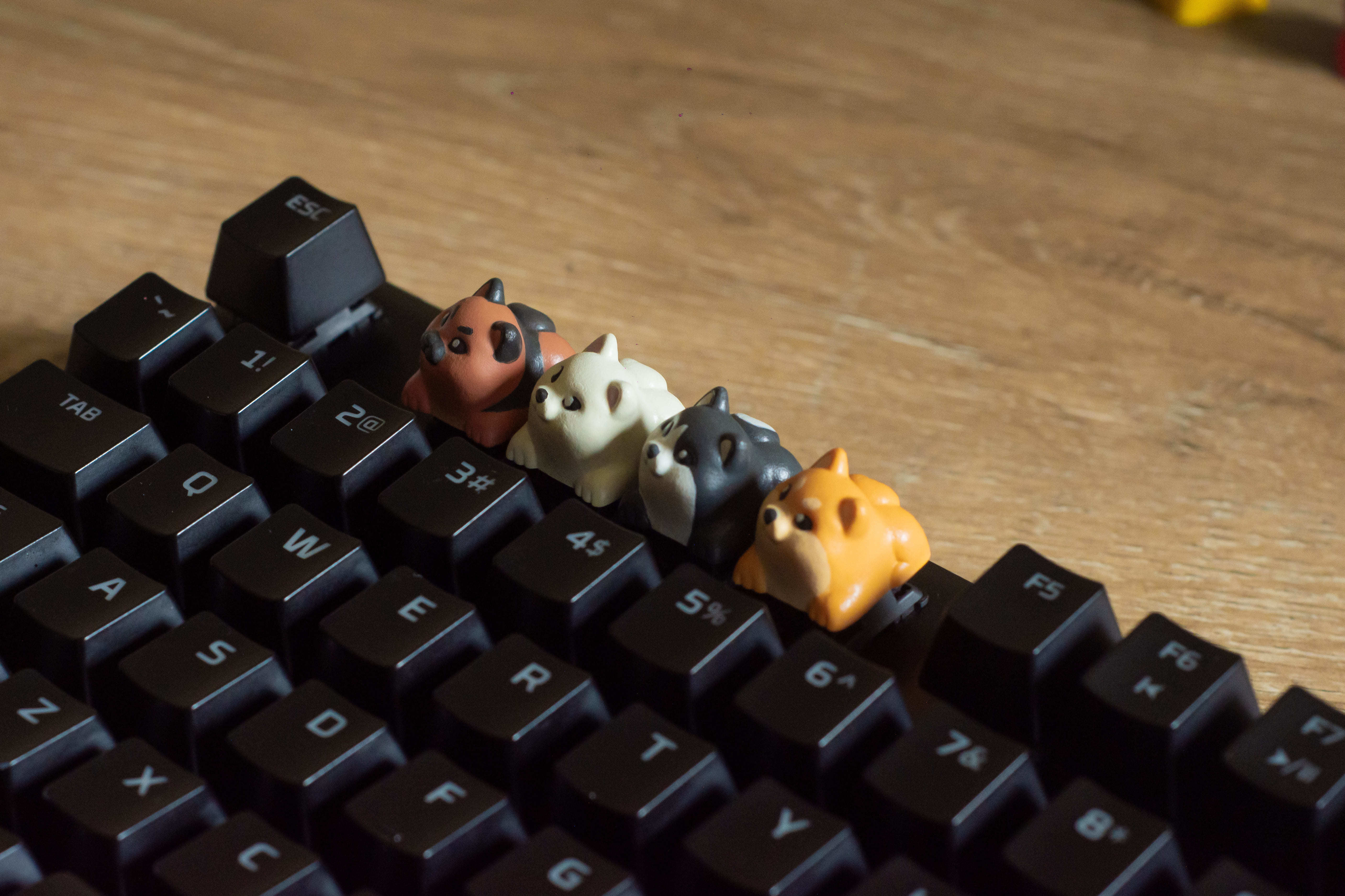 Doggies keycaps - Mechanical Keyboard 3D print model_6