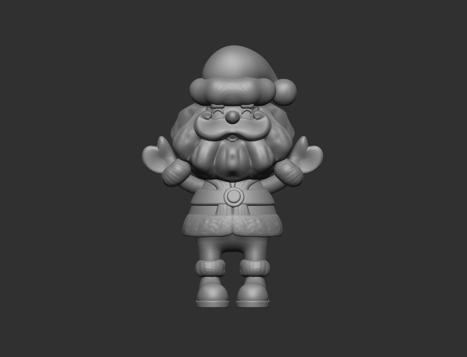 christmas sanda clase 3d model 3D print model_9