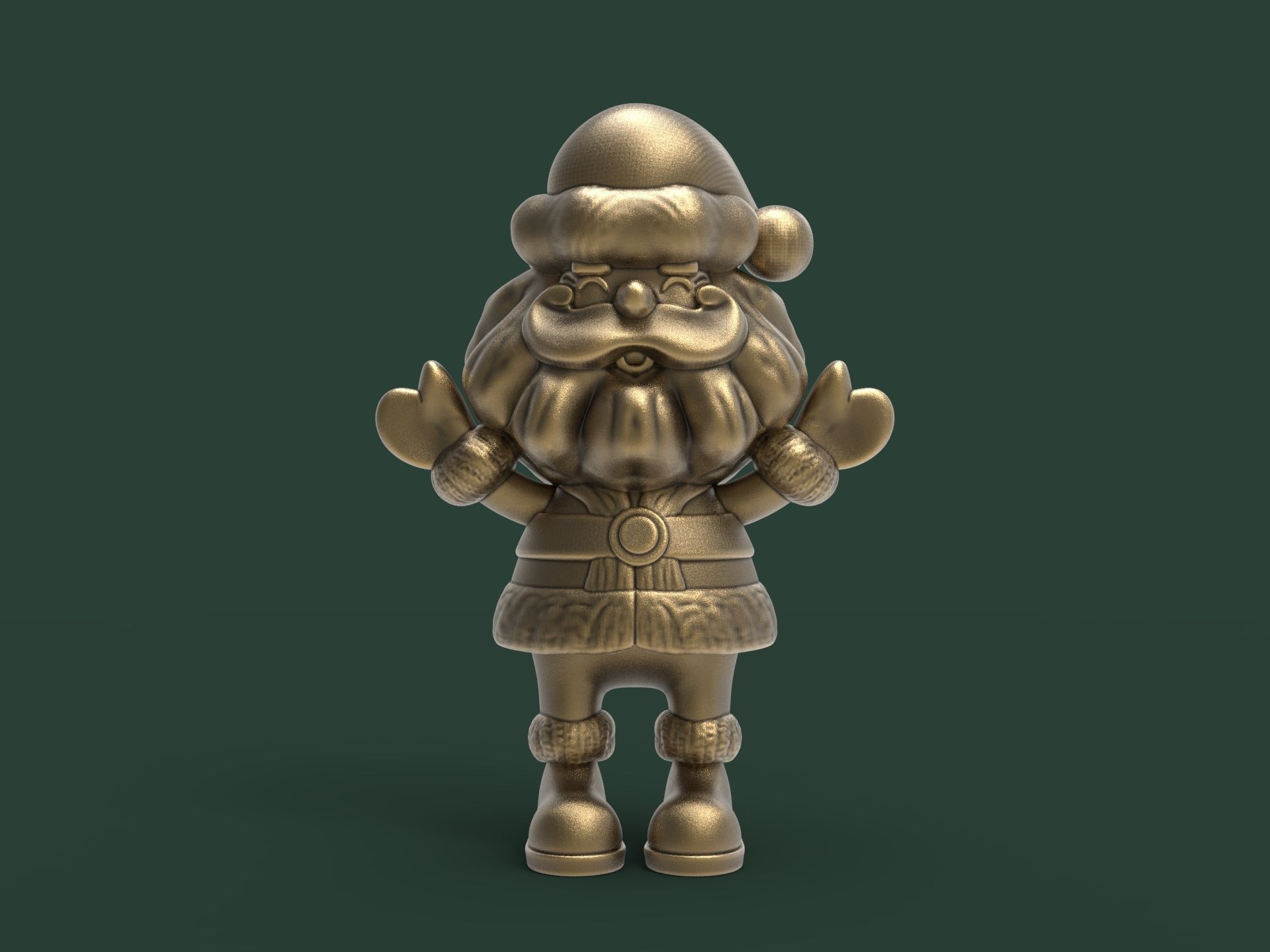 christmas sanda clase 3d model 3D print model_1