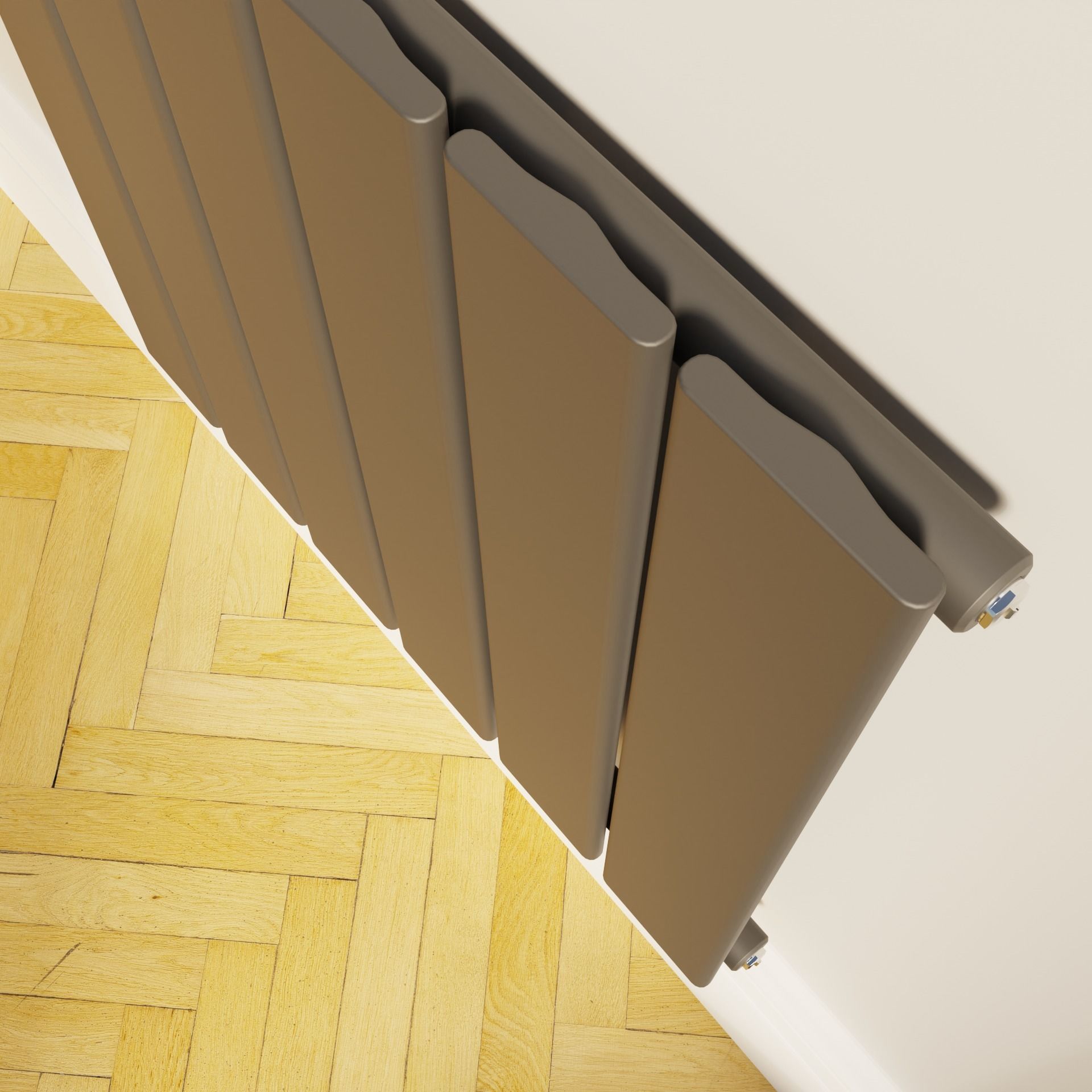 Anthracite radiator 3D model_4