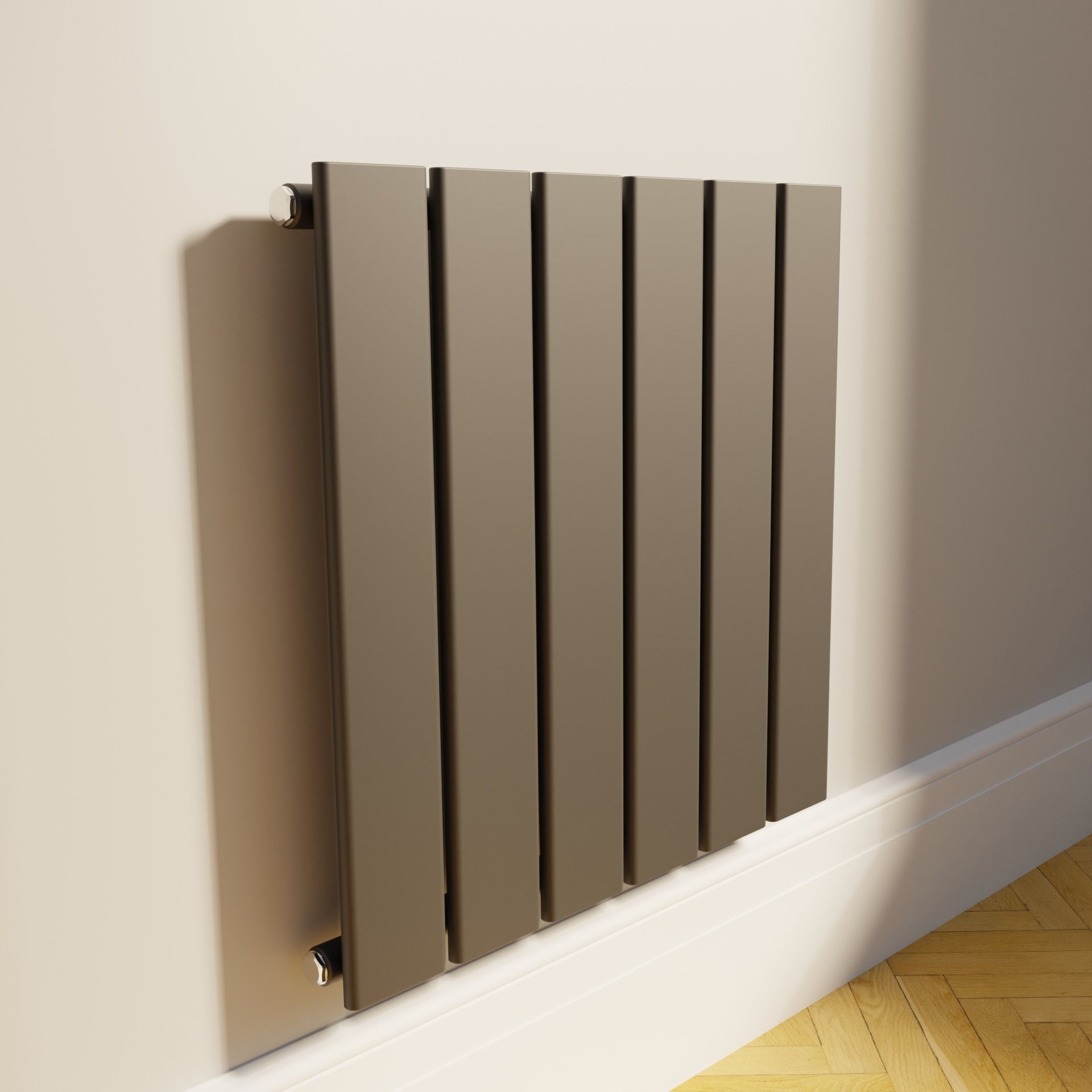 Anthracite radiator 3D model_2