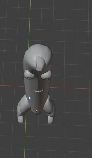 BANANA GUY 3D model_1