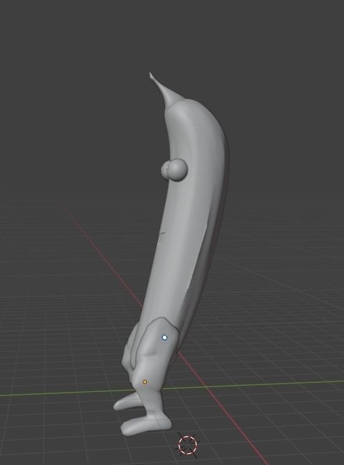BANANA GUY 3D model_5