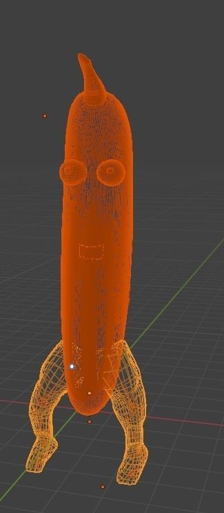 BANANA GUY 3D model_7
