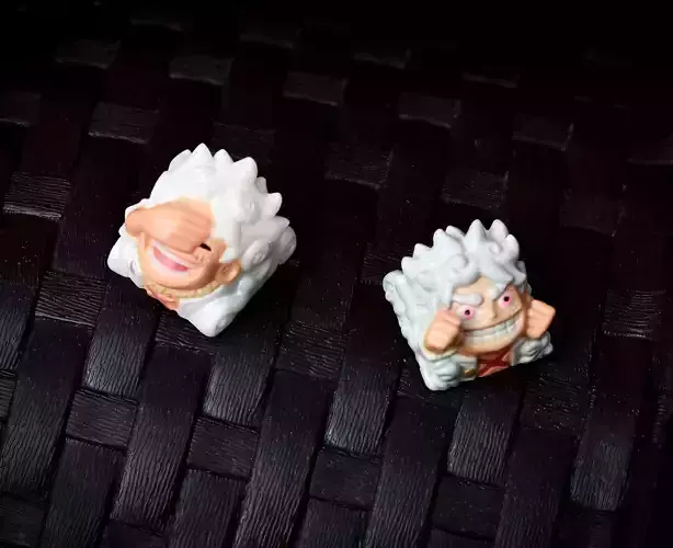 Luffy G5 keycaps  - Mechanical Keyboard 3D print model