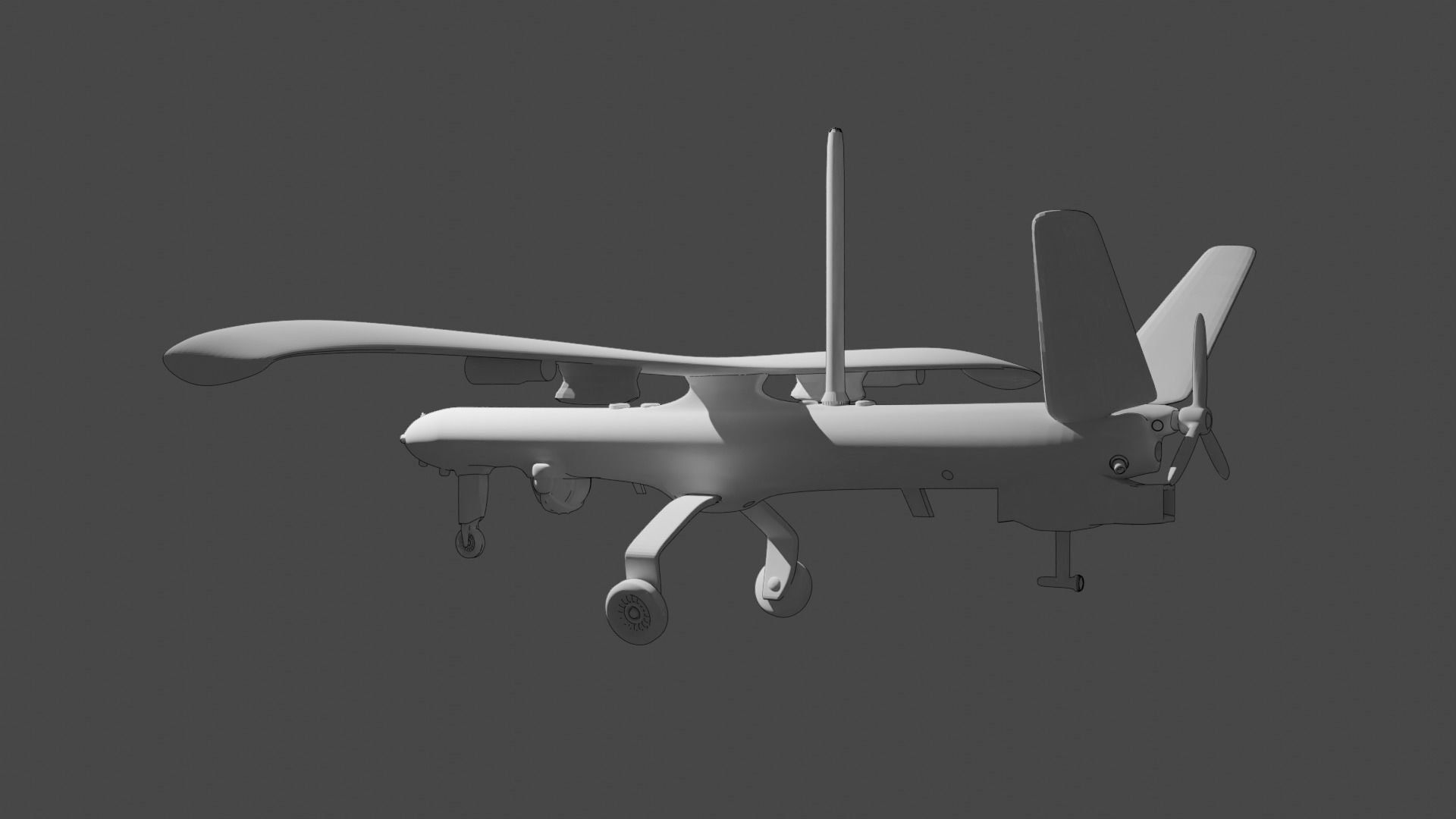 Hermes 450 ZIK 3D print model_9