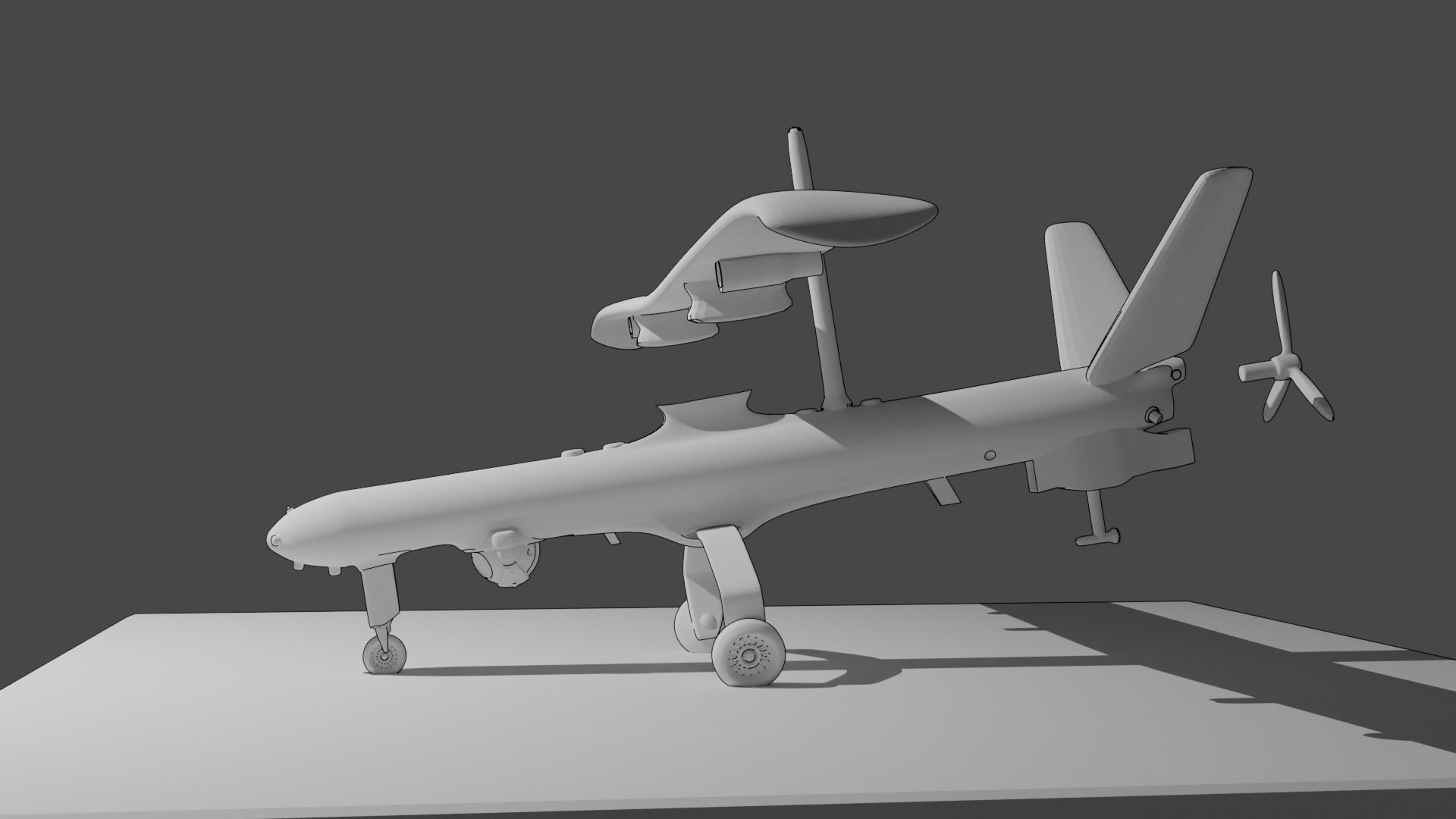 Hermes 450 ZIK 3D print model_3