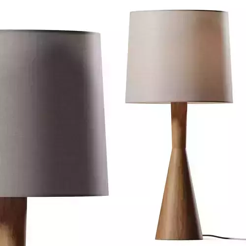 Nala Mango Wood Table Lamp