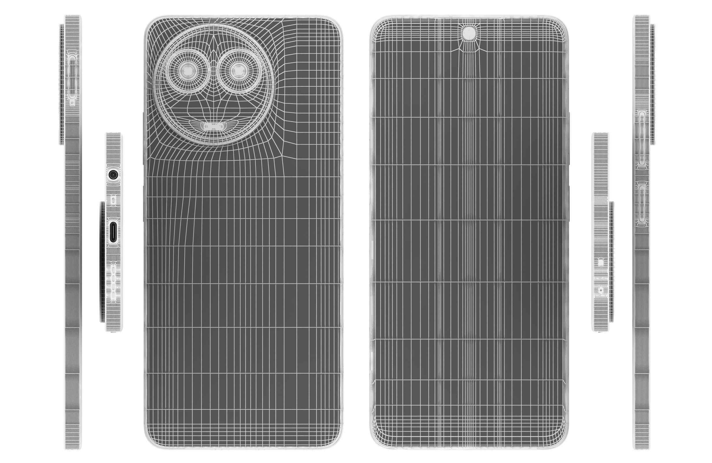 Realme V50s Black 3D model_18