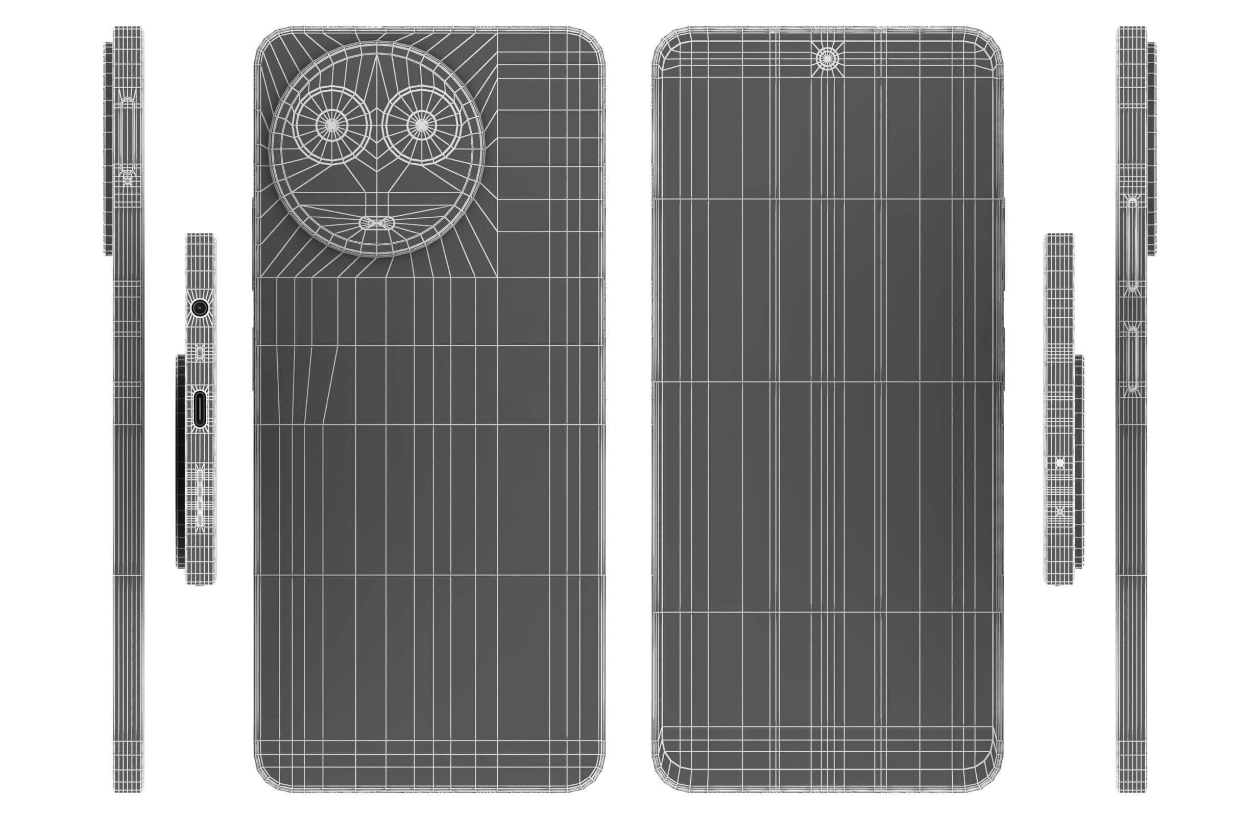 Realme V50s Black 3D model_17