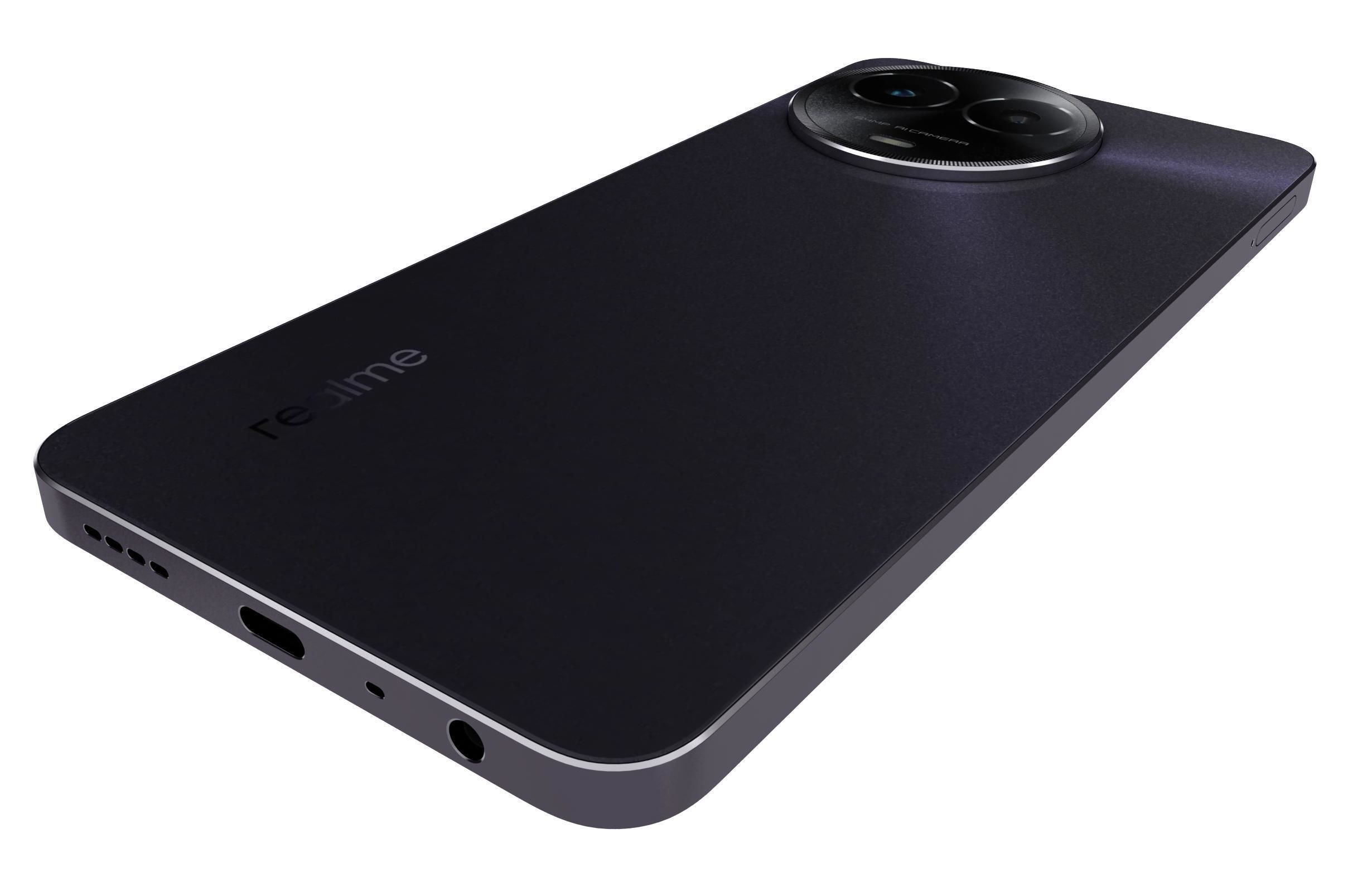 Realme V50s Black 3D model_15