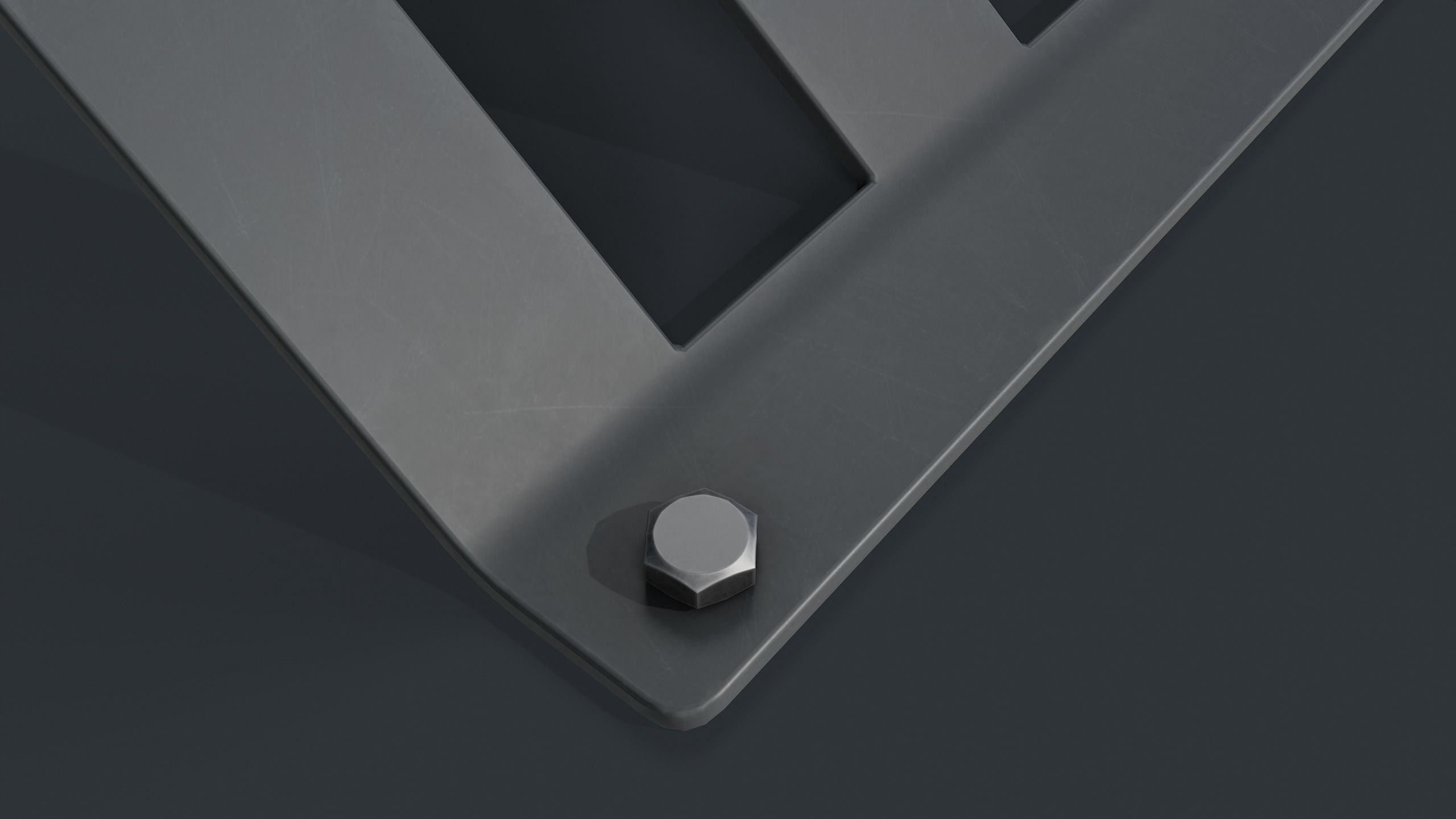 Bike Rack 13 PBR Game Ready Low-poly 3D model_10