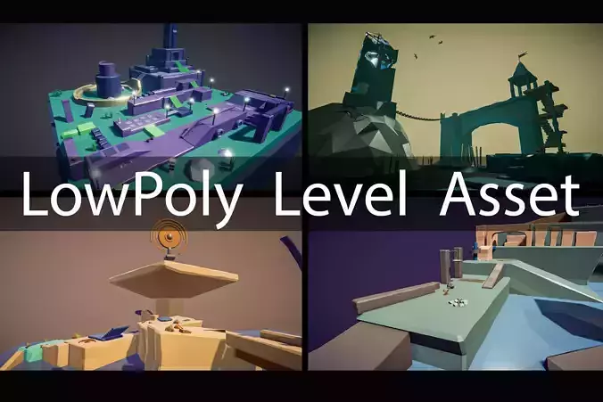 4 Levels with props